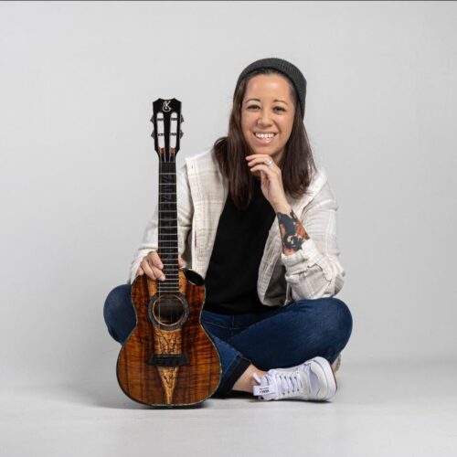 Multi-Nā Hōkū Hanohano Award winner Brittni Paiva performs at ProArts Playhouse